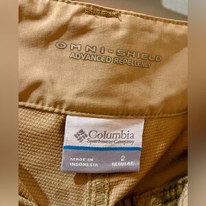 Columbia Beige Omni-Shield Trousers